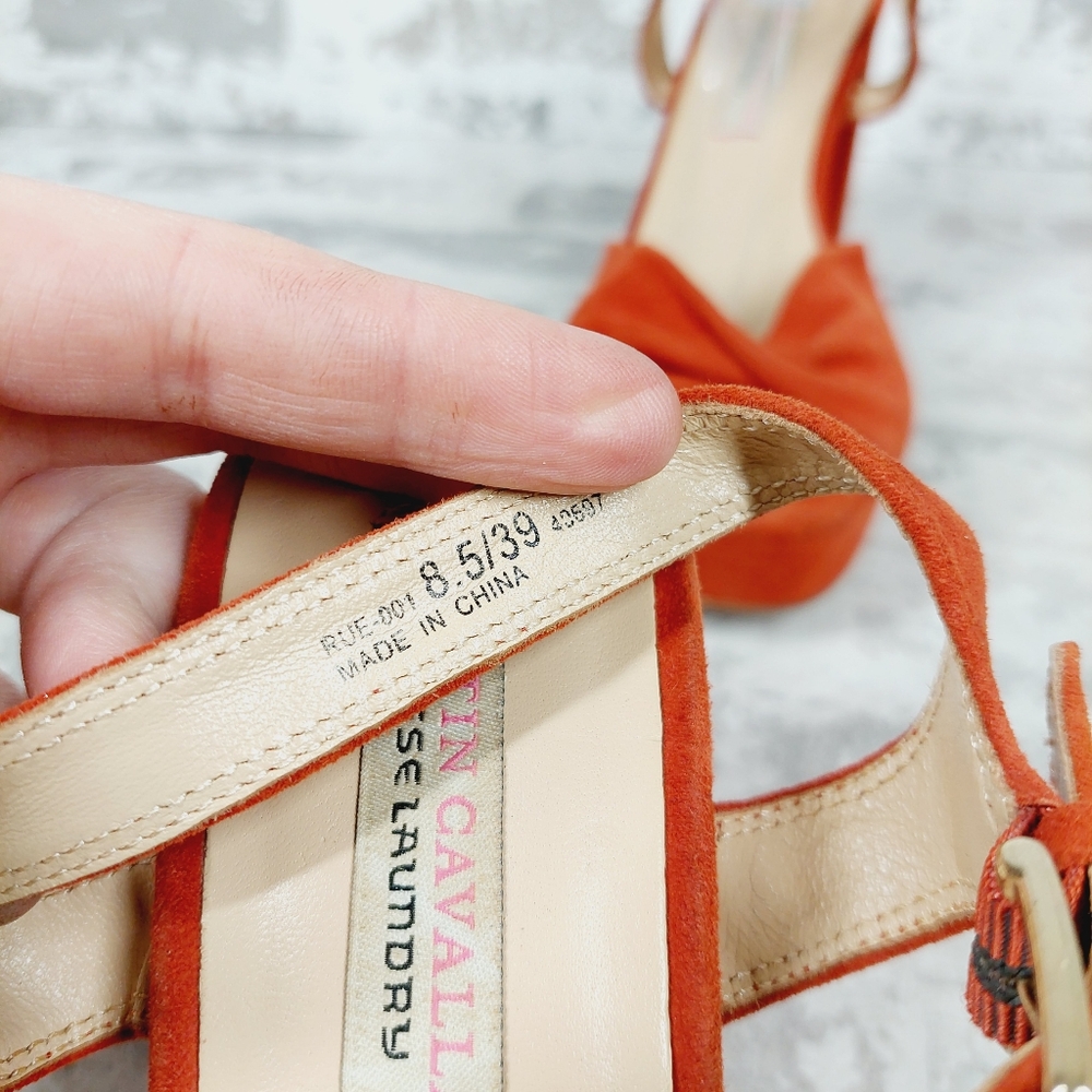 Chinese Laundry Always Platform Ankle Strap Red Heels Sandals W988 - Picture 12 of 13